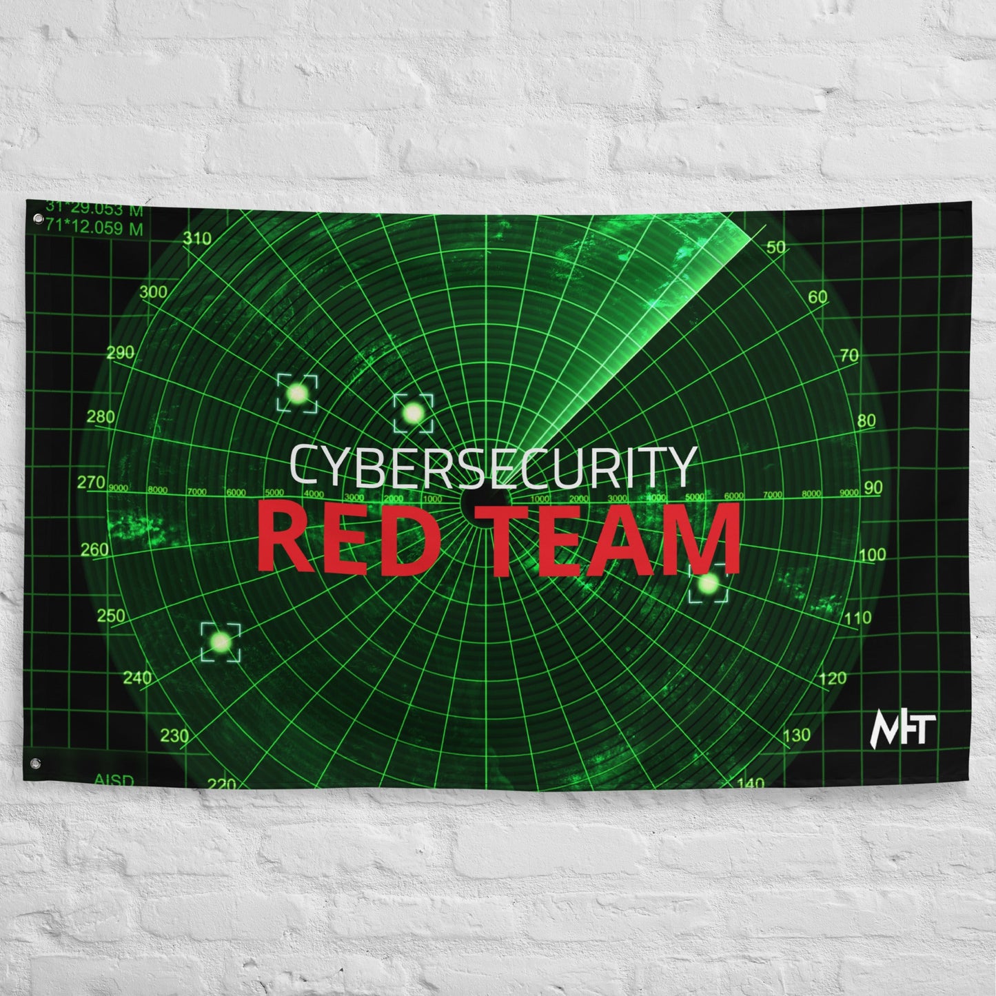 Cybersecurity Red Team - Flag by DarkByteGear
