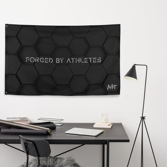Forged by Athletes - Flag by DarkByteGear