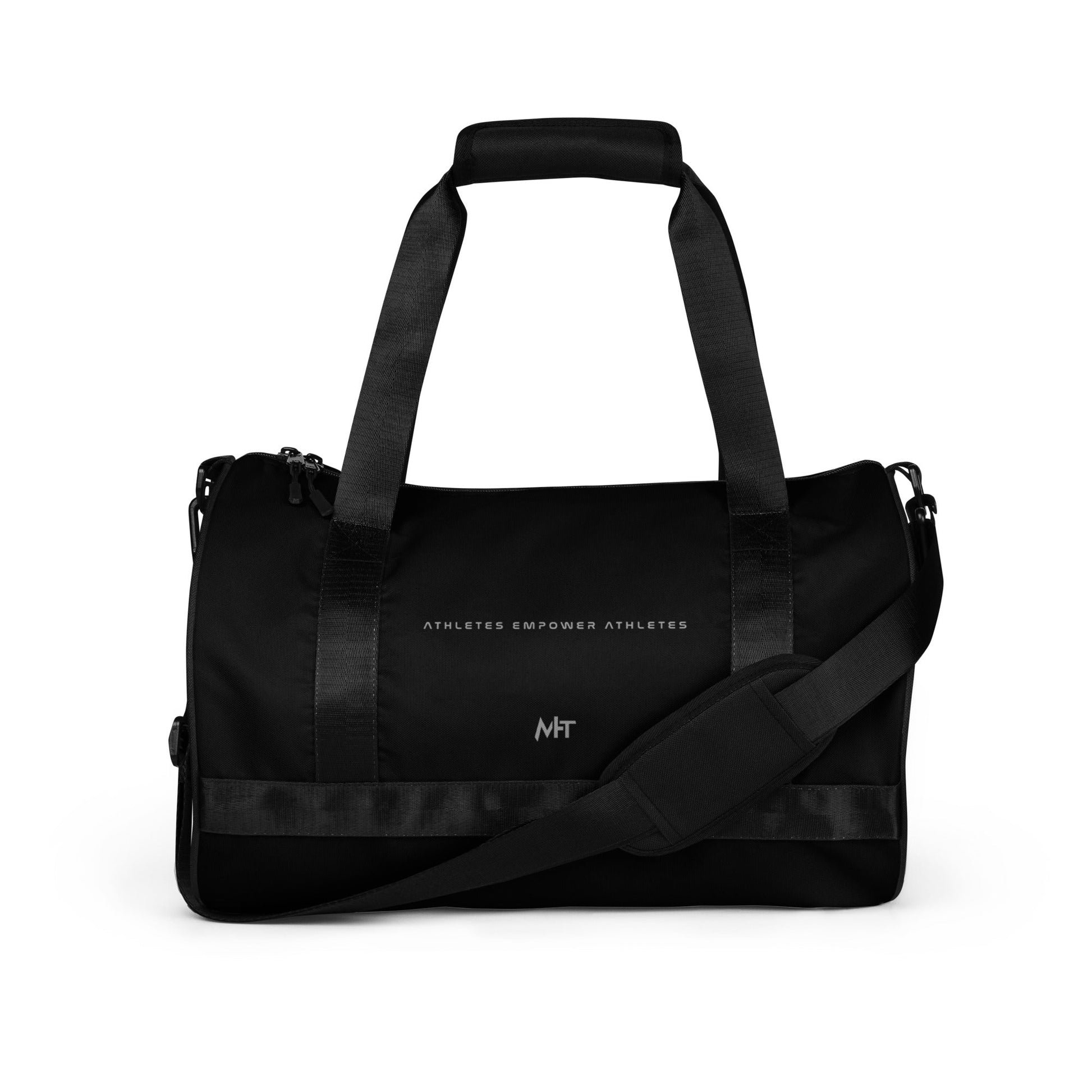 Athletes Empower Athletes - Gym Bag by DarkByteGear