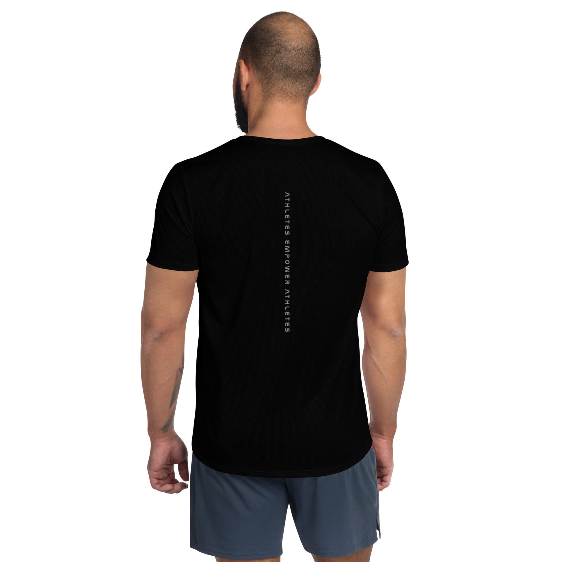 Athletes Empower Athletes - Athletic T-shirt by DarkByteGear