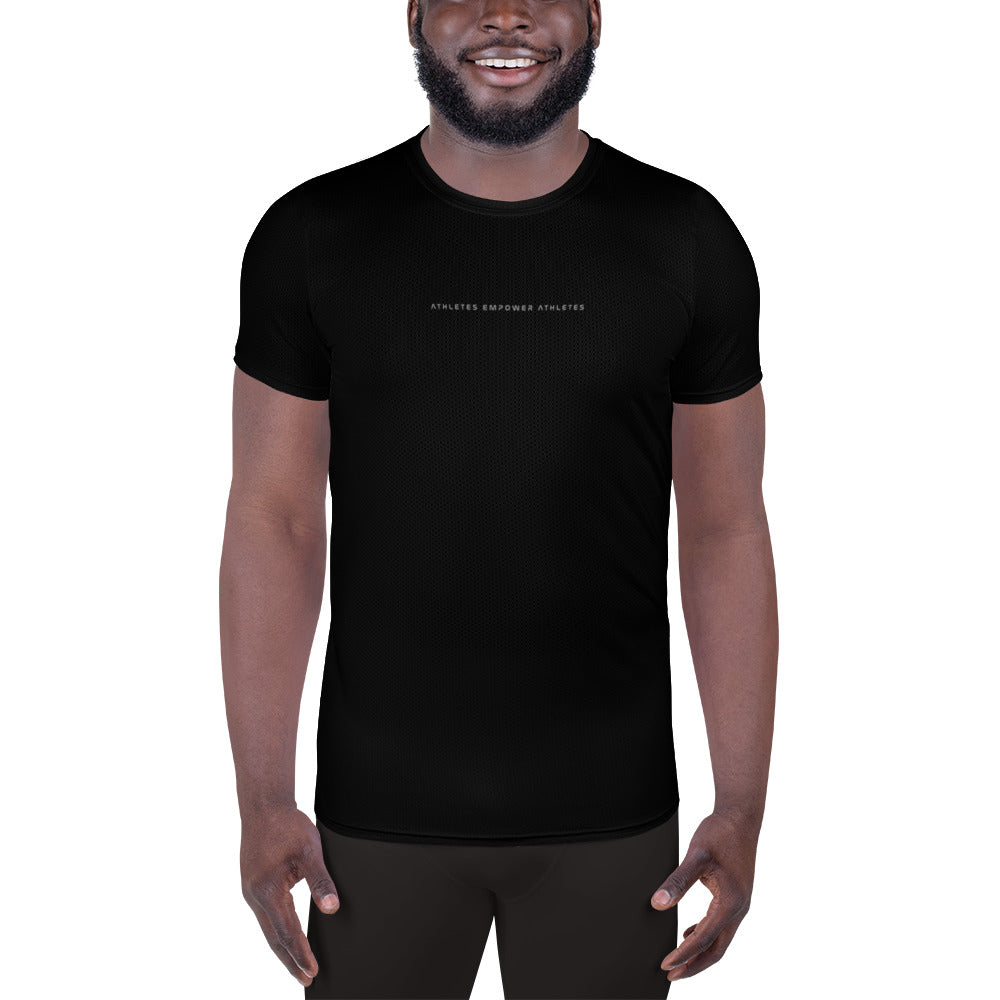 Athletes Empower Athletes - Athletic T-shirt by DarkByteGear