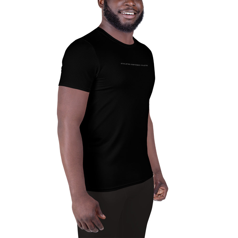 Athletes Empower Athletes - Athletic T-shirt by DarkByteGear
