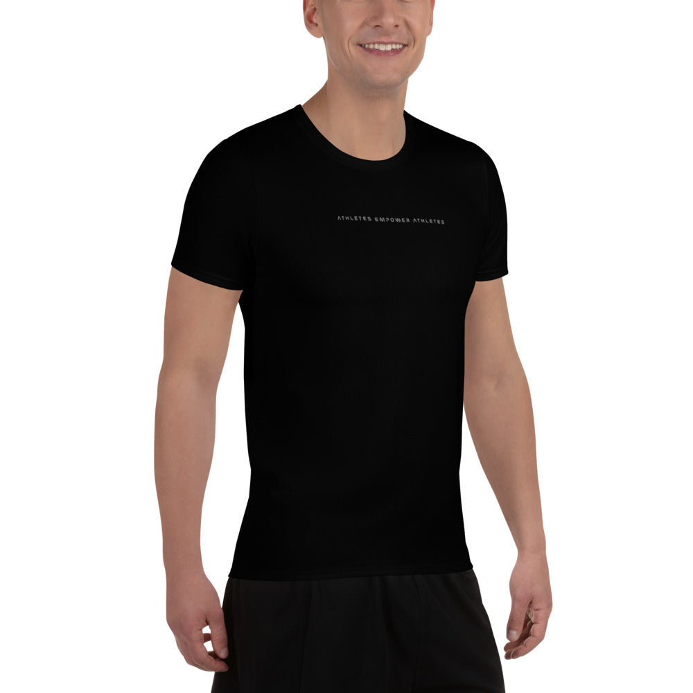 Athletes Empower Athletes - Athletic T-shirt by DarkByteGear