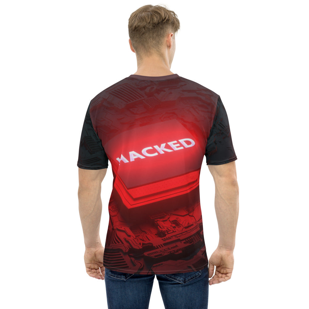 Hacked v2 - Men's T-shirt by DarkByteGear