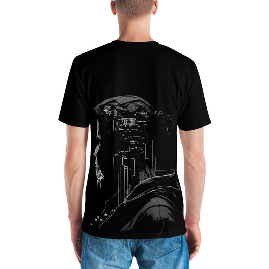 Cyberware assassin v37 - Men's t-shirt by DarkByteGear