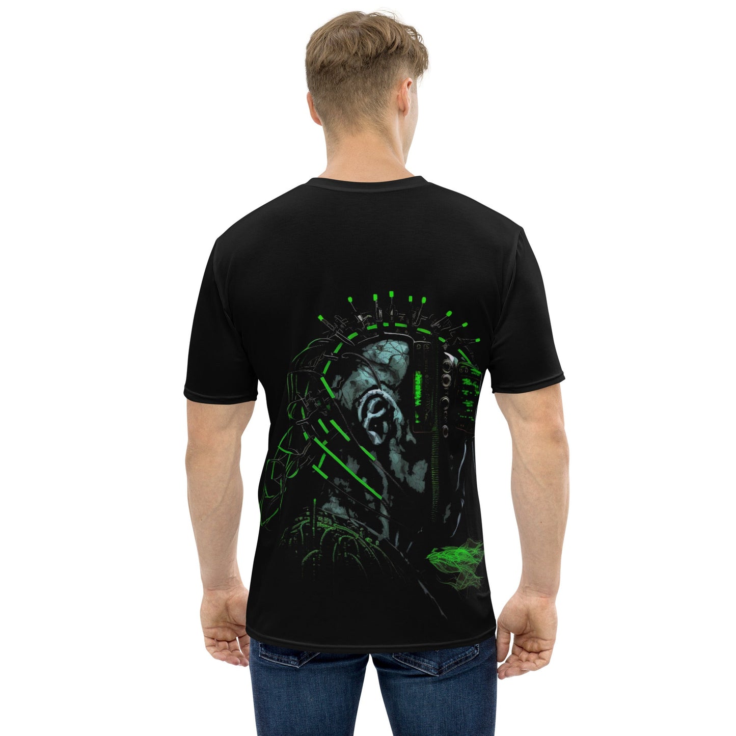CyberWare Assassin V13 - Men's t-shirt ( Back Print ) by DarkByteGear