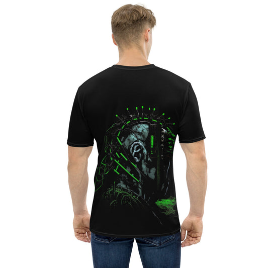 CyberWare Assassin V13 - Men's t-shirt ( Back Print ) by DarkByteGear