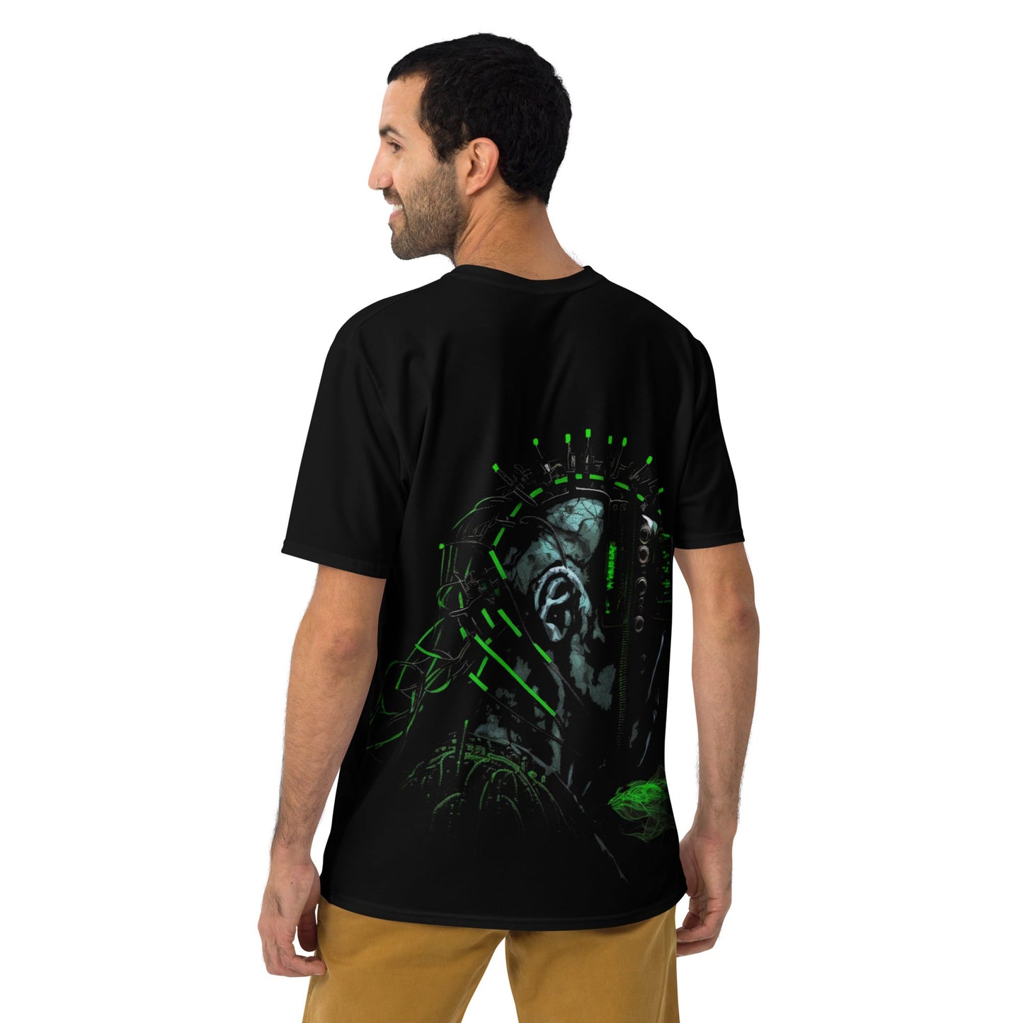 CyberWare Assassin V13 - Men's t-shirt ( Back Print ) by DarkByteGear