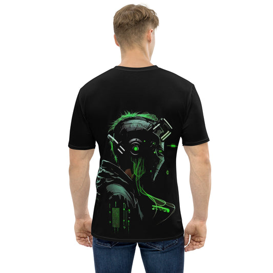 CyberWare Assassin V14 - Men's t-shirt ( Back Print ) by DarkByteGear