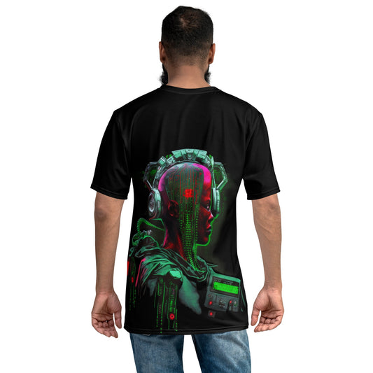 CyberWare Assassin V16 - Men's t-shirt ( Back Print ) by DarkByteGear