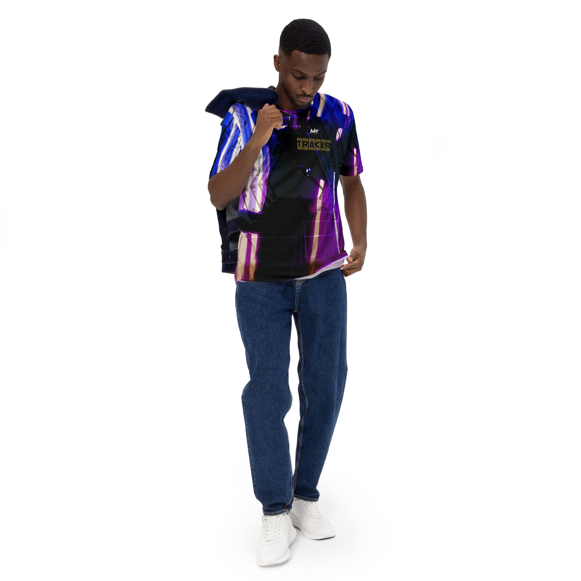 Cyberware - Tracer - Men's t-shirt by DarkByteGear