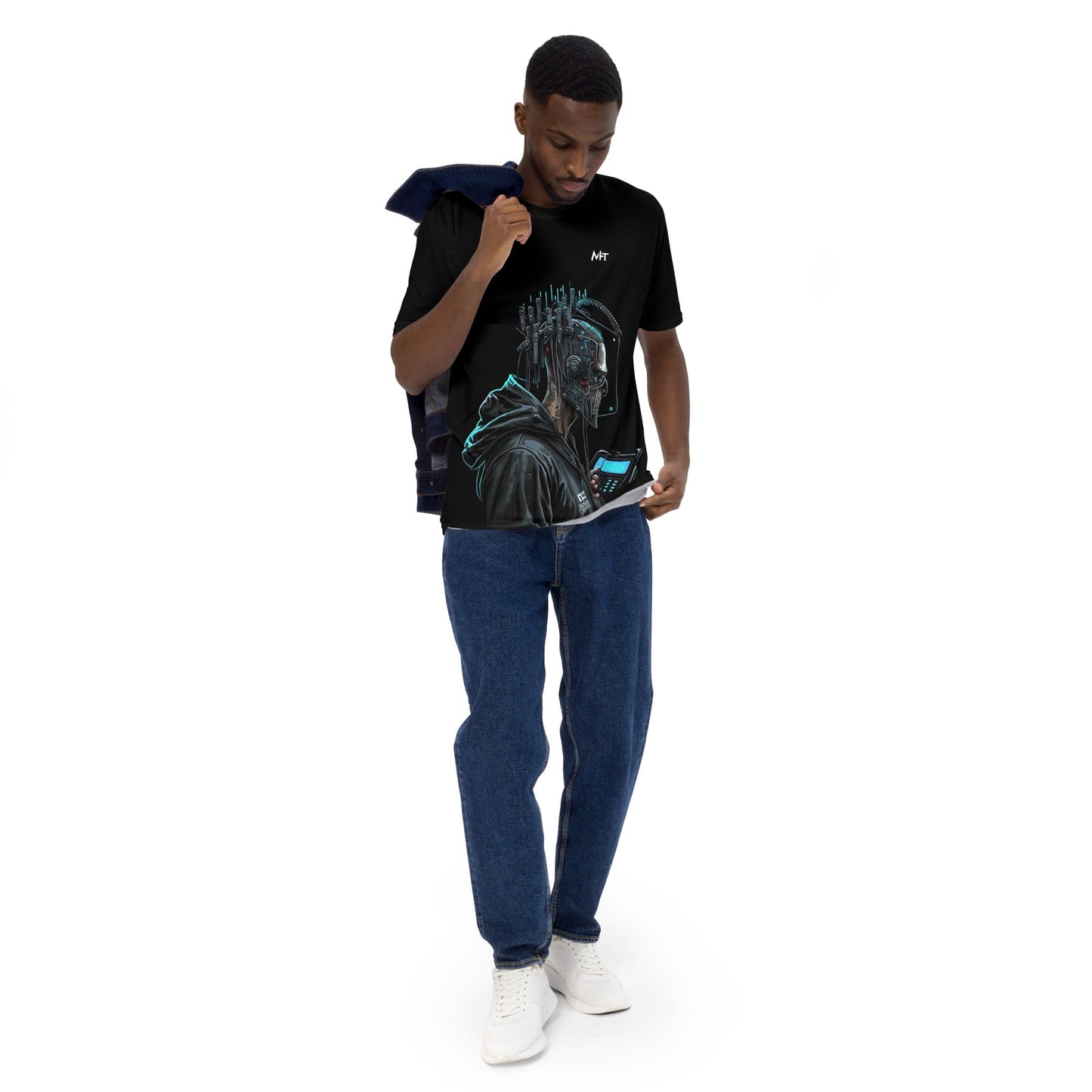 Cyberware assassin v6 - Men's t-shirt by DarkByteGear