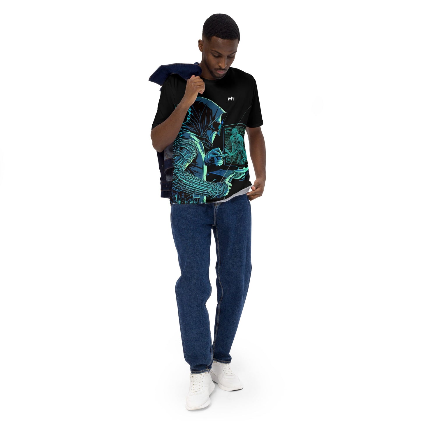CyberWare Assassin - Men's t-shirt by DarkByteGear