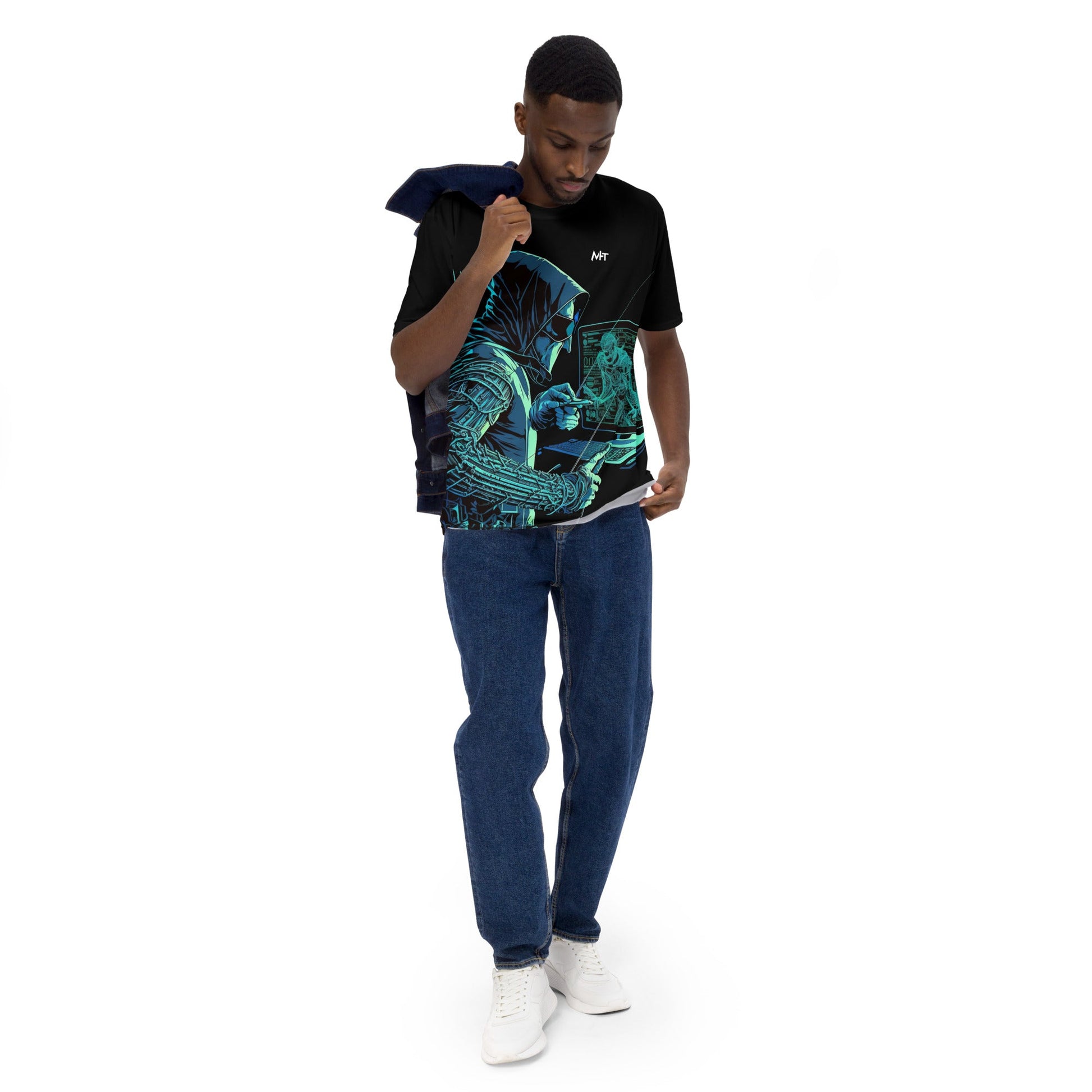 CyberWare Assassin - Men's t-shirt by DarkByteGear