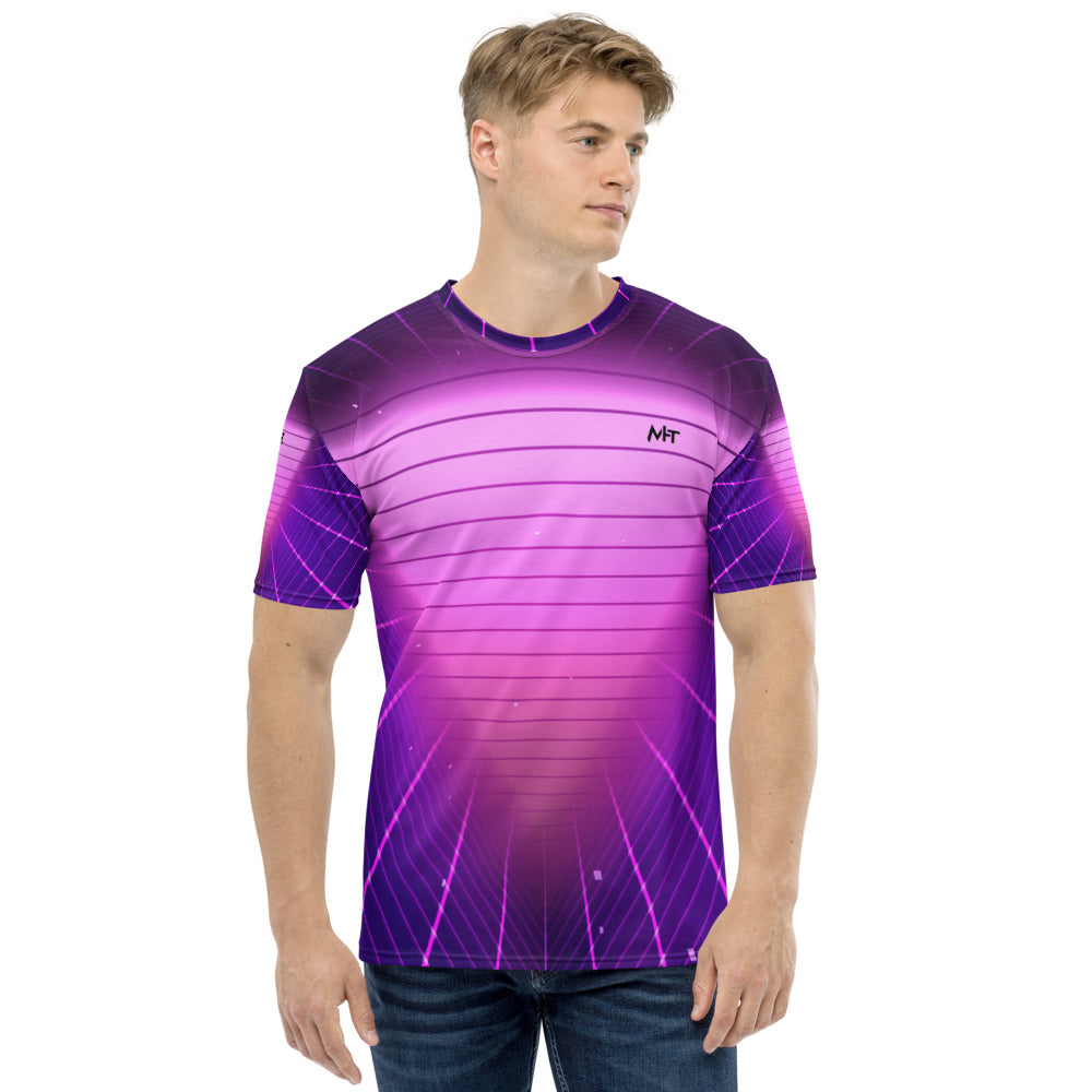 Tunnel v3 - Men's T-shirt by DarkByteGear