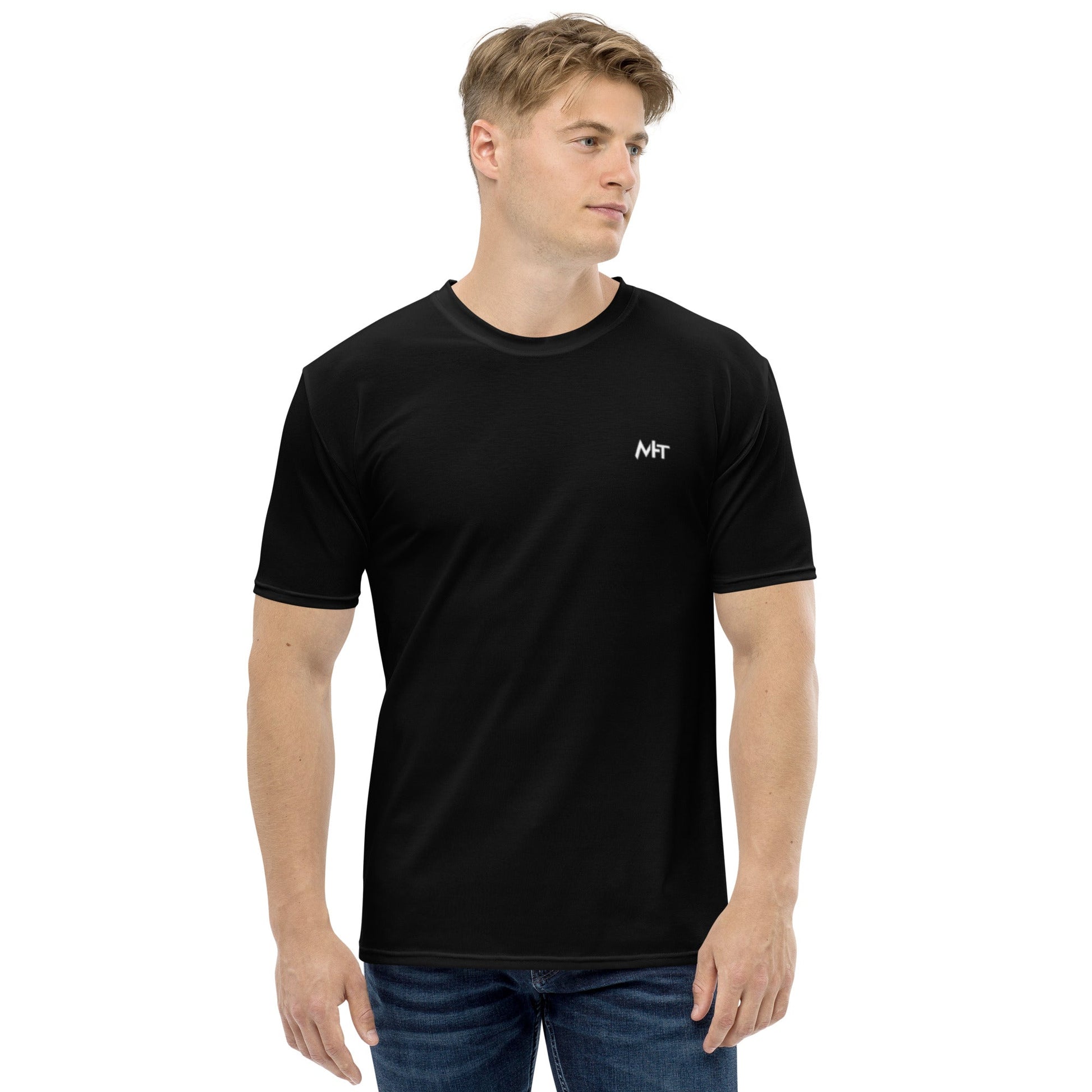 Cyberware assassin v42 - Men's t-shirt (back print) by DarkByteGear