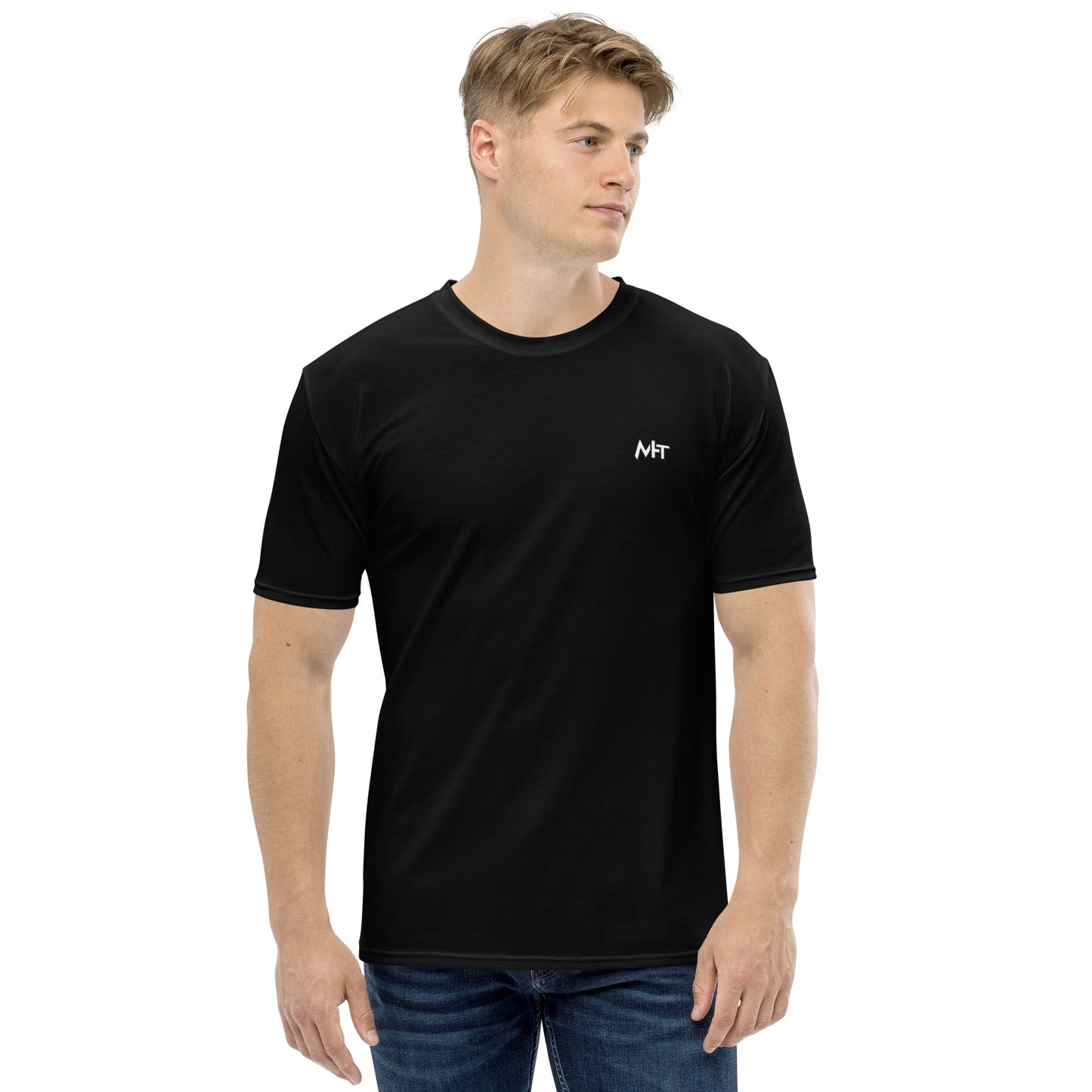 Cyberware assassin v47 - Men's t-shirt (back print) by DarkByteGear