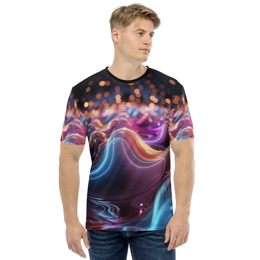 Neon AI - Men's t-shirt by DarkByteGear
