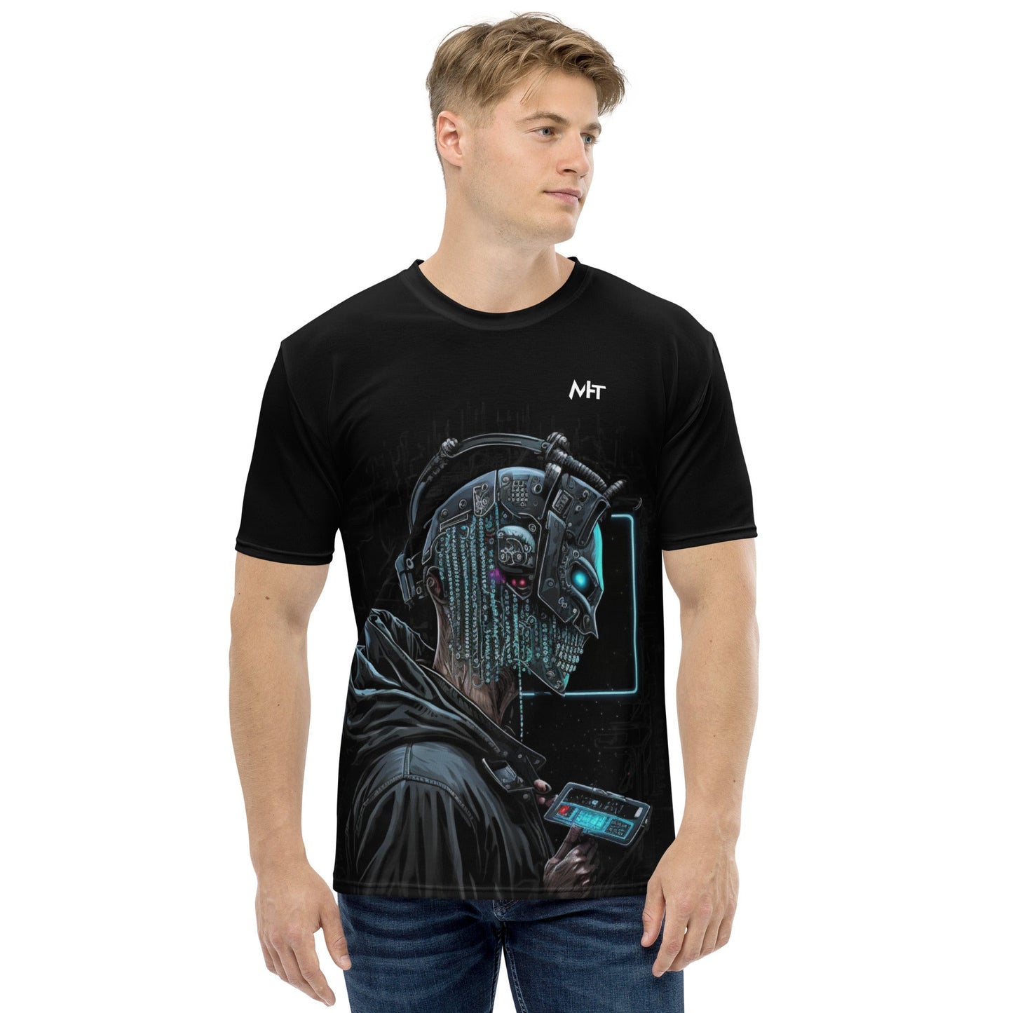 Cyberware assassin v5 - Men's t-shirt by DarkByteGear