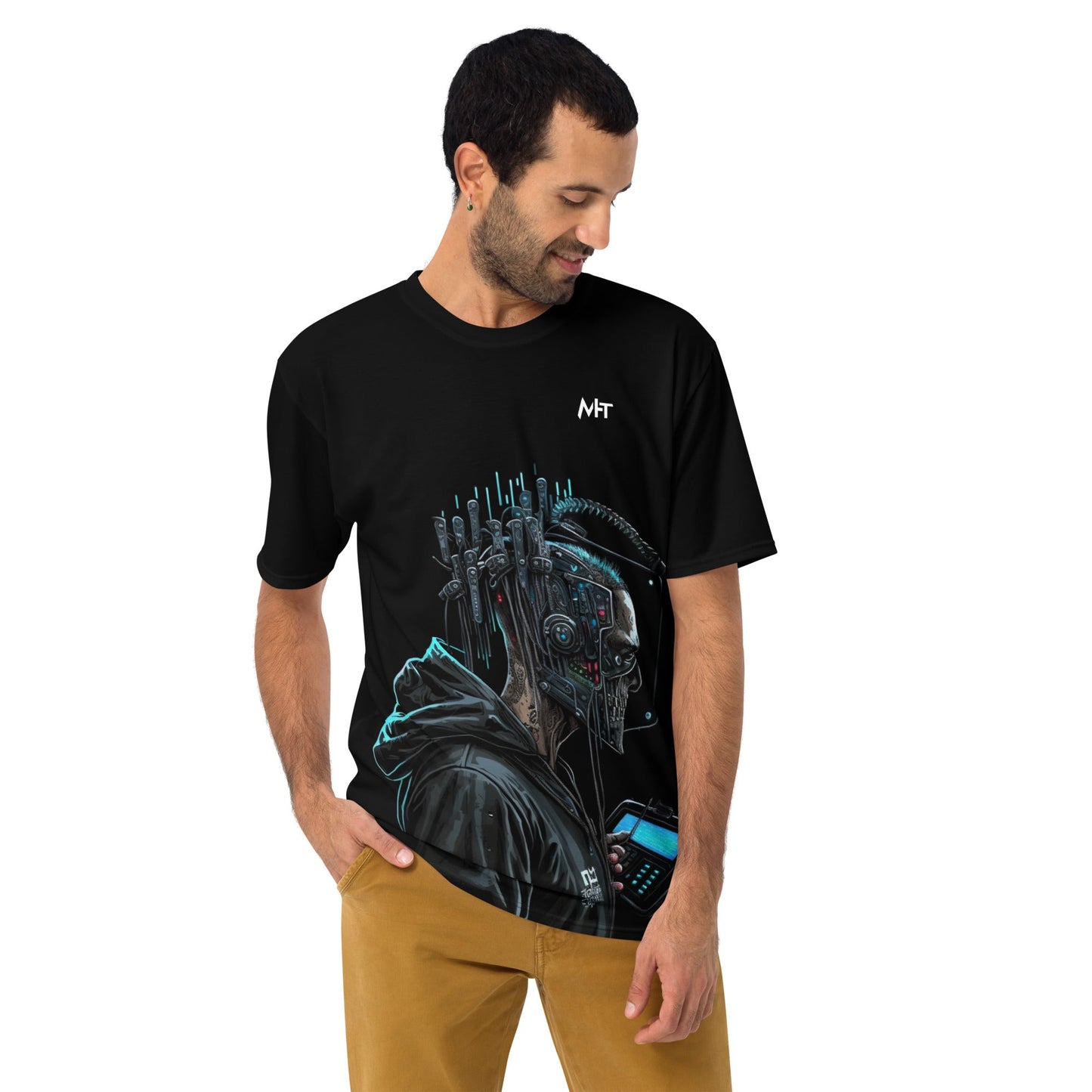 Cyberware assassin v6 - Men's t-shirt by DarkByteGear