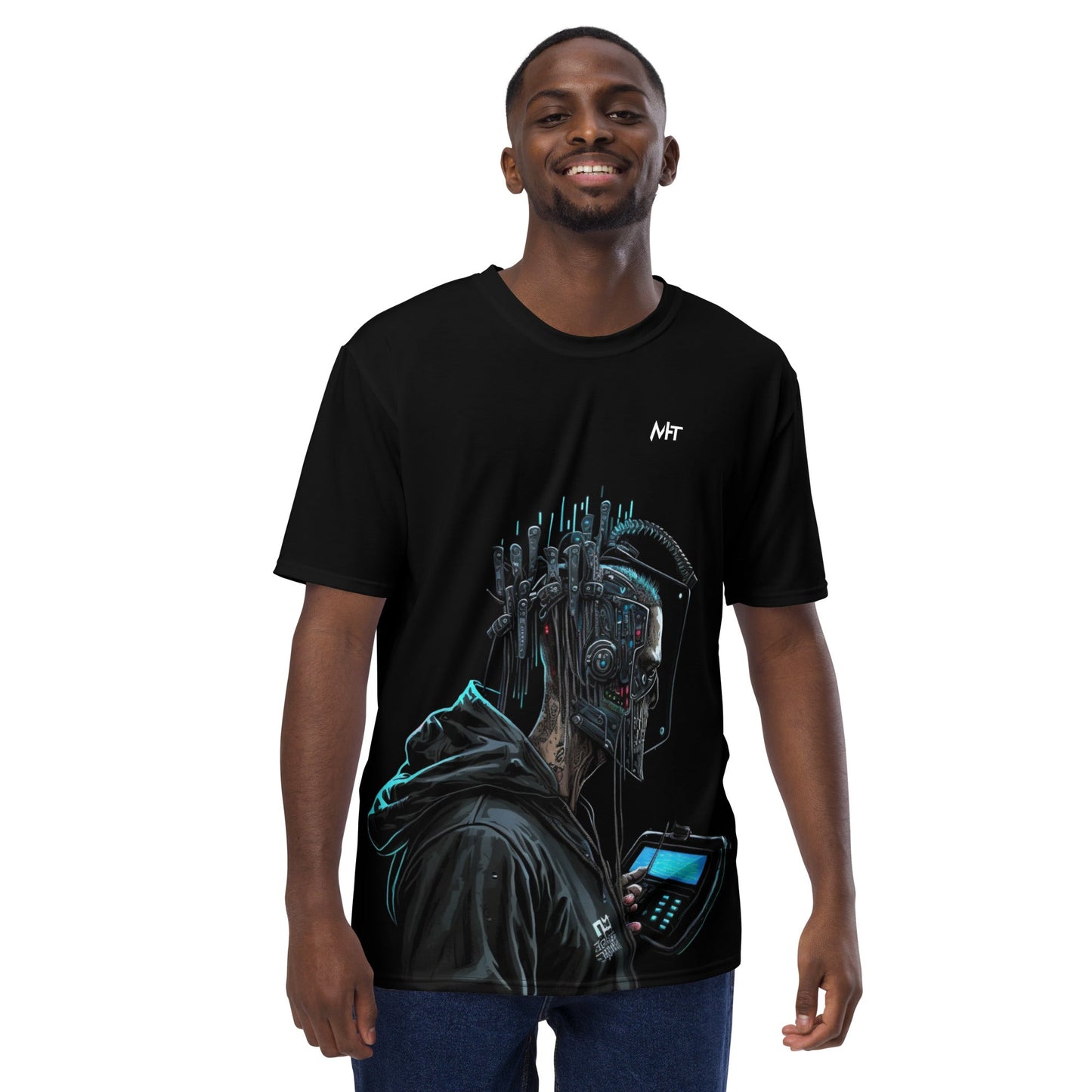 Cyberware assassin v6 - Men's t-shirt by DarkByteGear