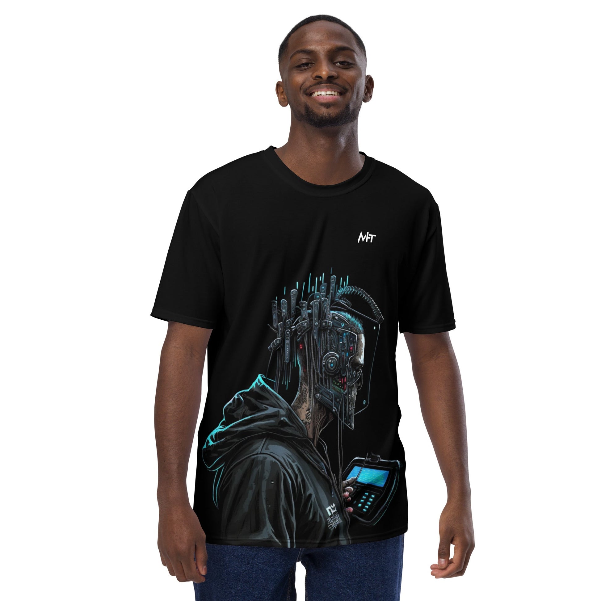 Cyberware assassin v6 - Men's t-shirt by DarkByteGear