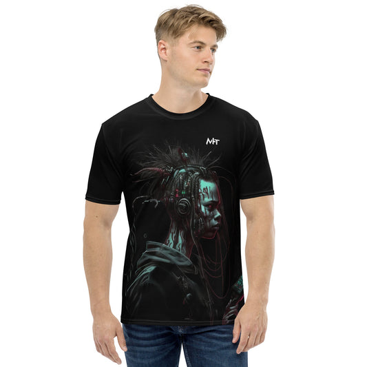 Cyberware assassin v7- Men's t-shirt by DarkByteGear