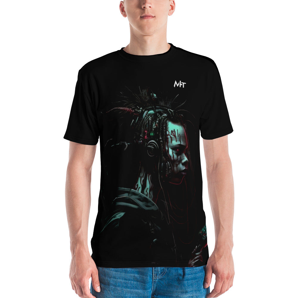 Cyberware assassin v7- Men's t-shirt by DarkByteGear