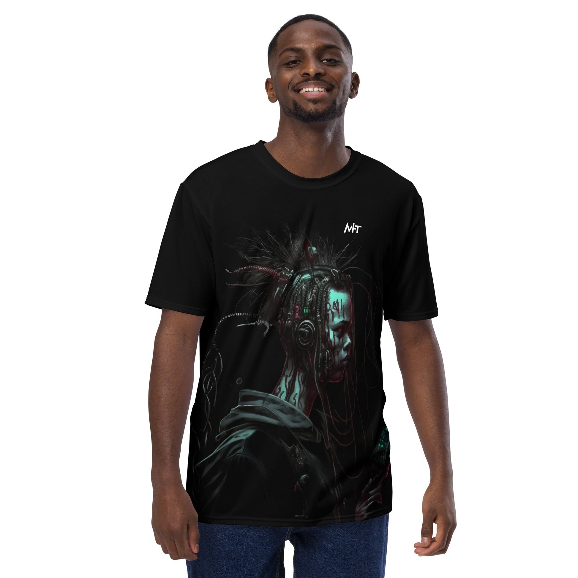 Cyberware assassin v7- Men's t-shirt by DarkByteGear