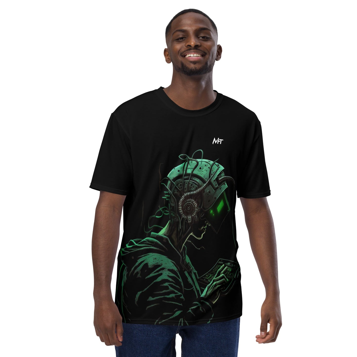 Cyberware assassin v8 - Men's t-shirt by DarkByteGear