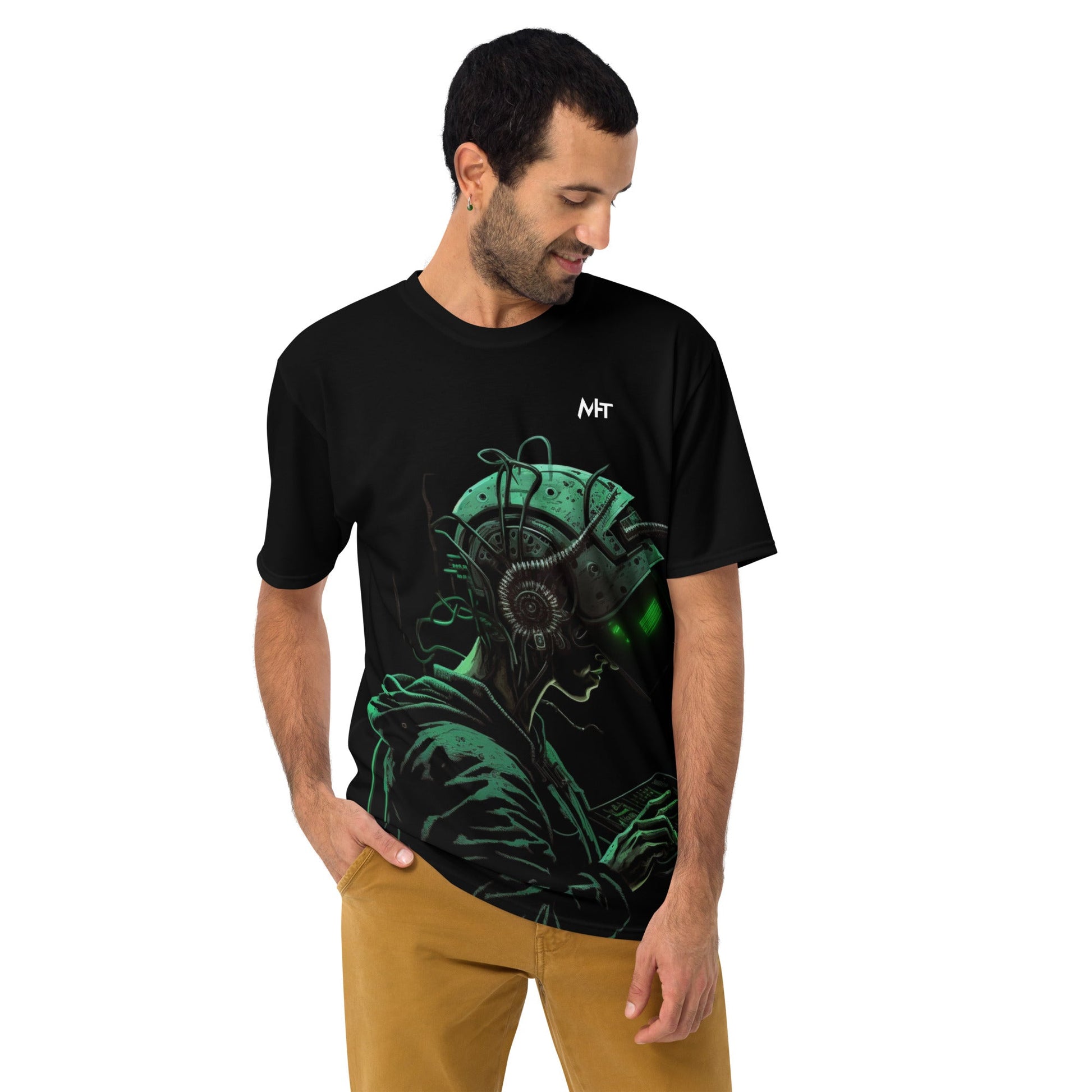 Cyberware assassin v8 - Men's t-shirt by DarkByteGear