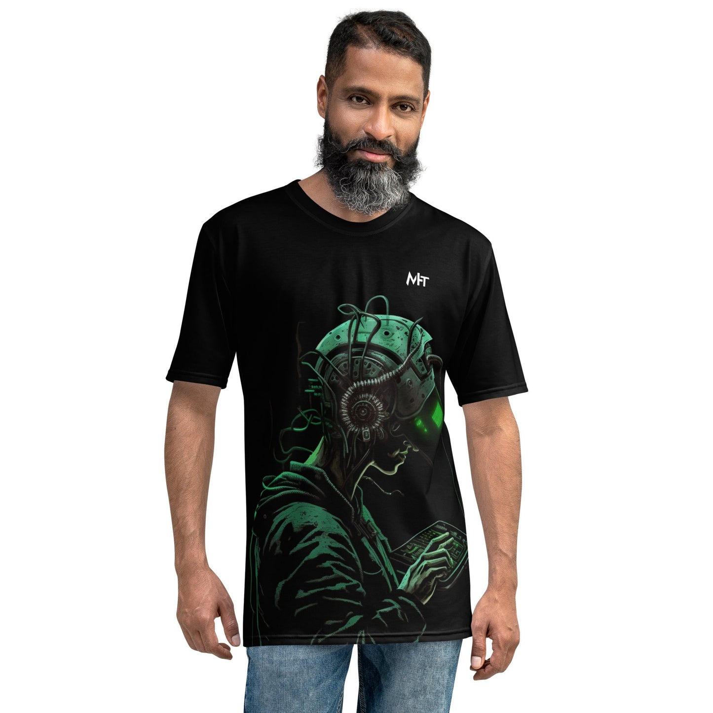 Cyberware assassin v8 - Men's t-shirt by DarkByteGear
