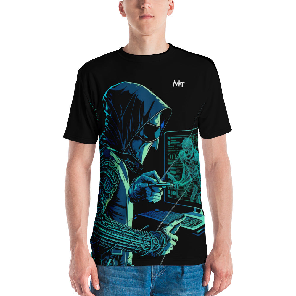 CyberWare Assassin - Men's t-shirt by DarkByteGear