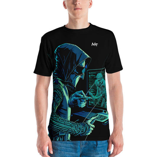 CyberWare Assassin - Men's t-shirt by DarkByteGear