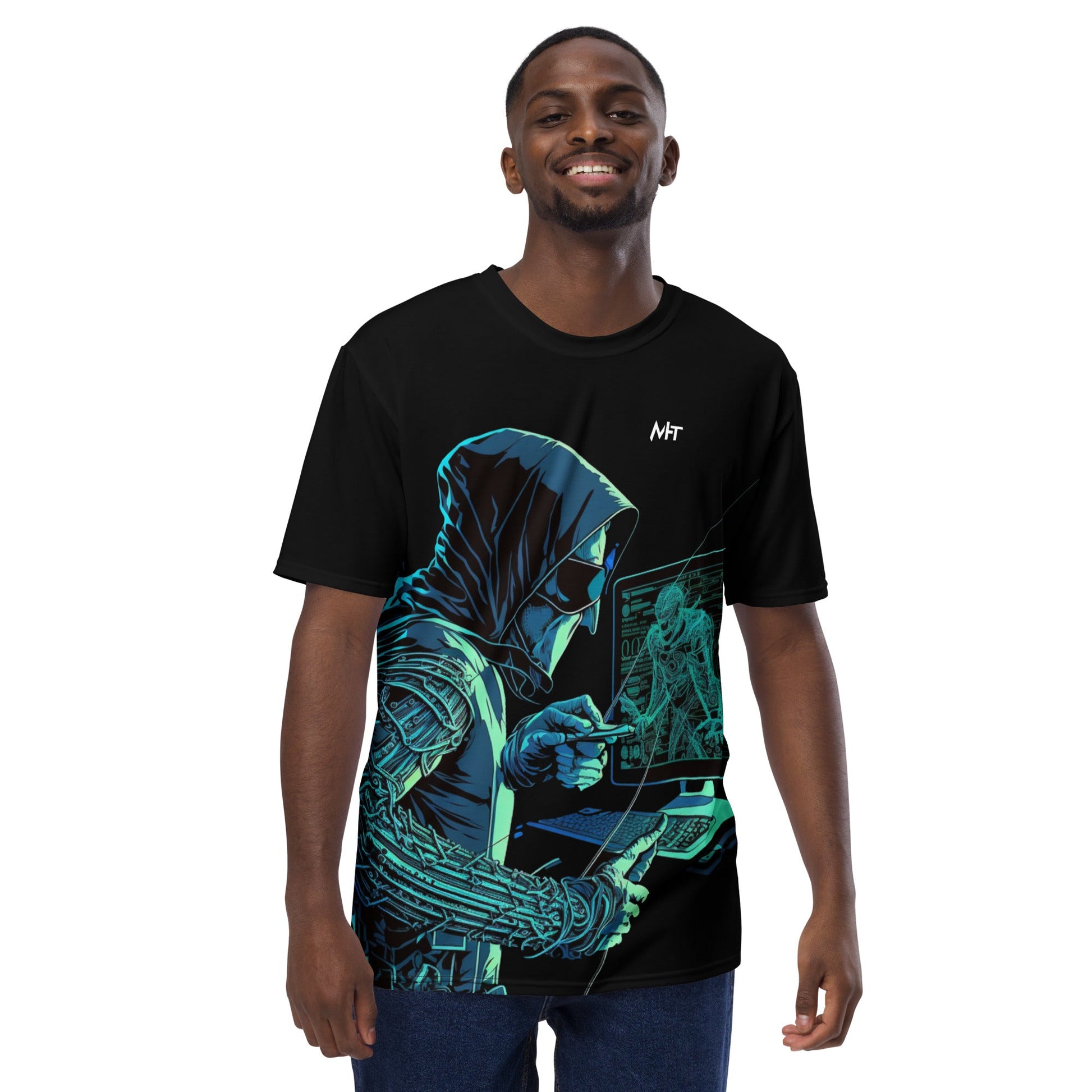 CyberWare Assassin - Men's t-shirt by DarkByteGear