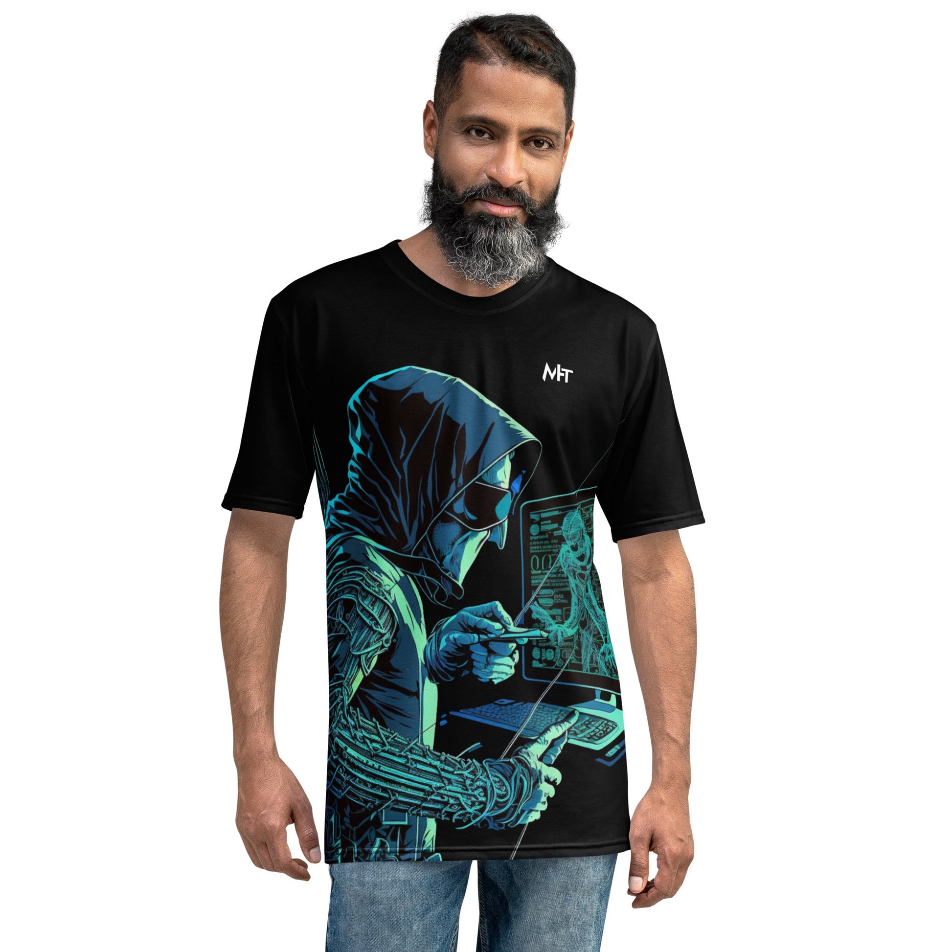 CyberWare Assassin - Men's t-shirt by DarkByteGear