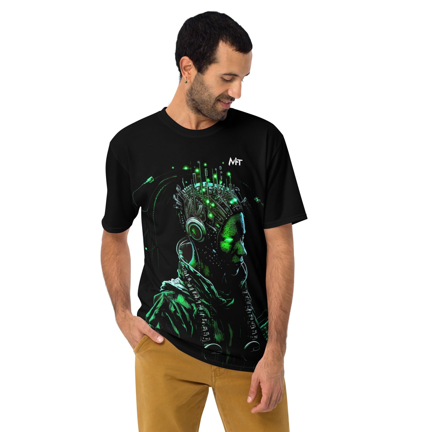 CyberWare Assassin V12 - Men's t-shirt by DarkByteGear