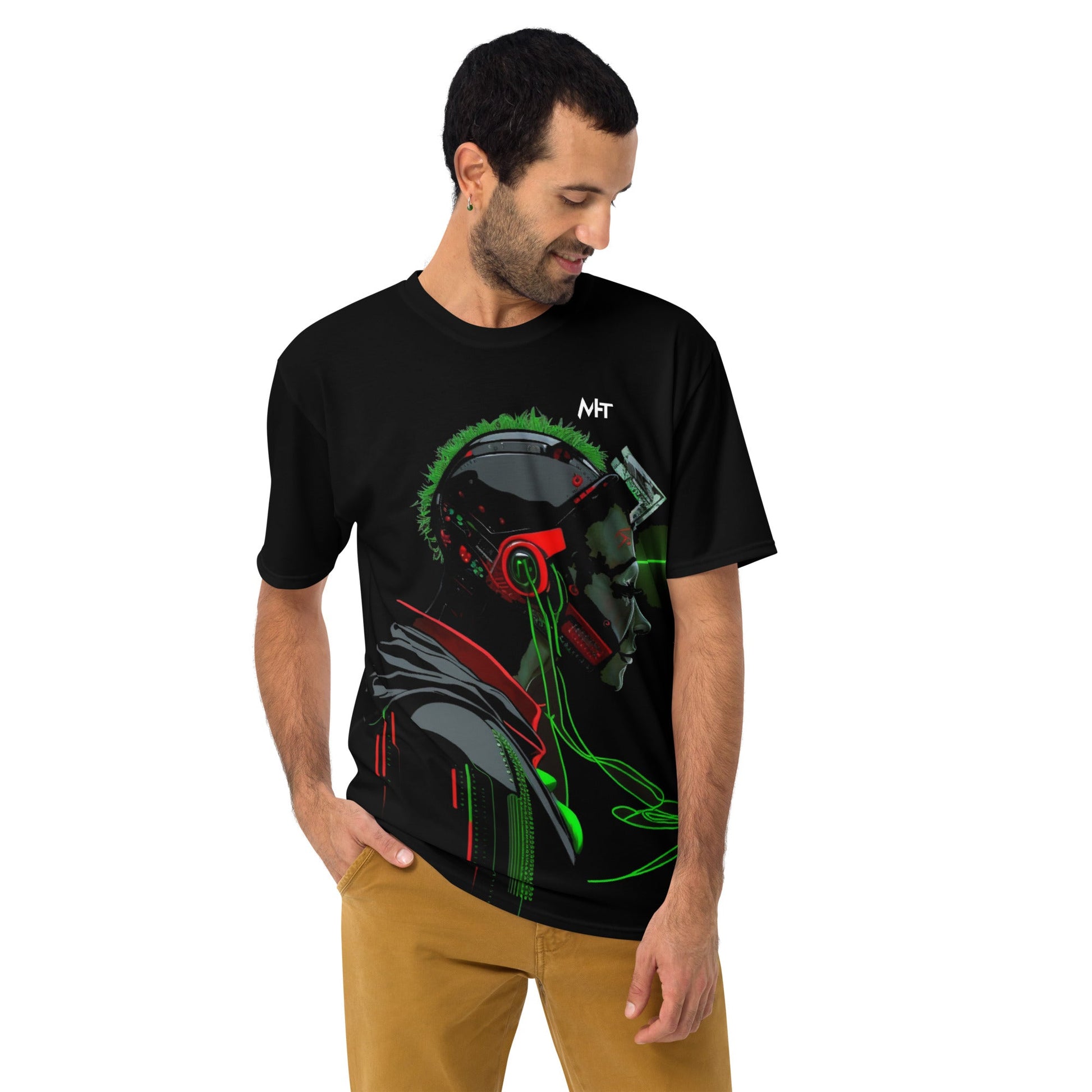CyberWare Assassin V18 - Men's t-shirt by DarkByteGear