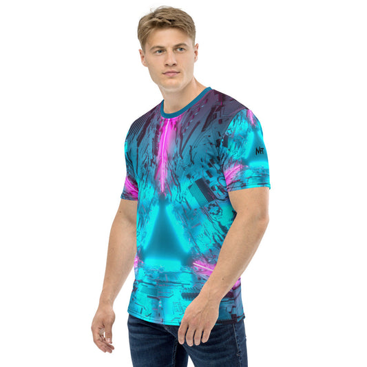 Tunnel v2 - Men's T-shirt by DarkByteGear