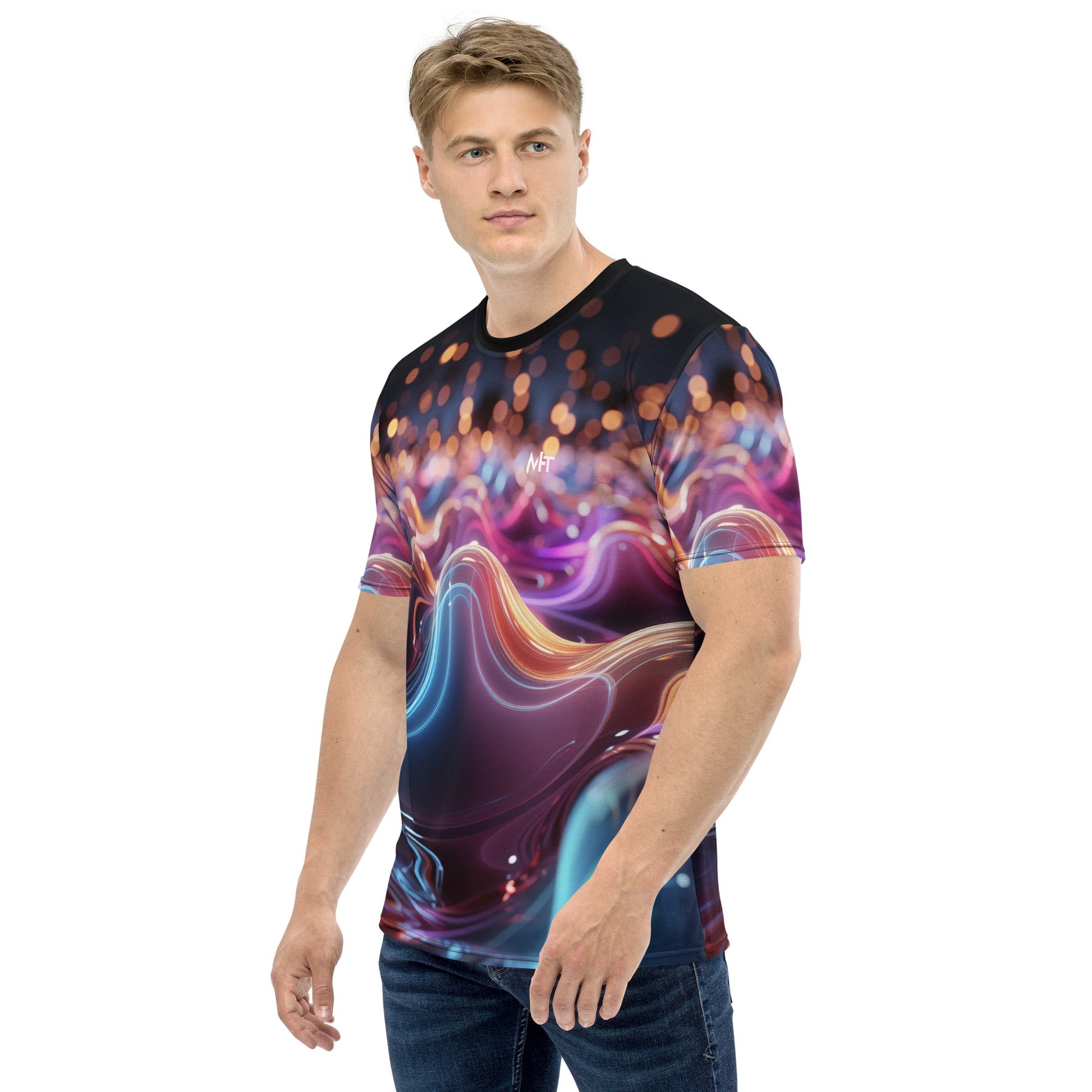 Neon AI - Men's t-shirt by DarkByteGear