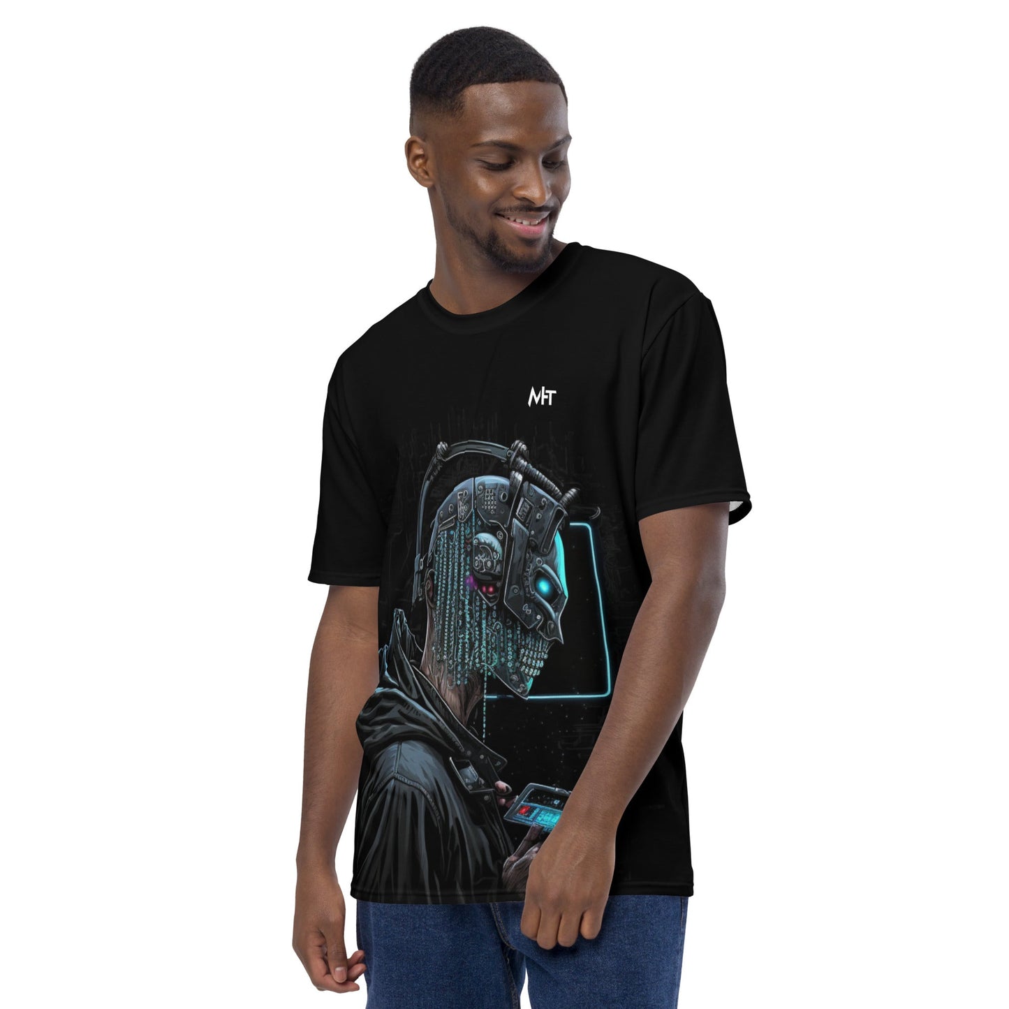 Cyberware assassin v5 - Men's t-shirt by DarkByteGear