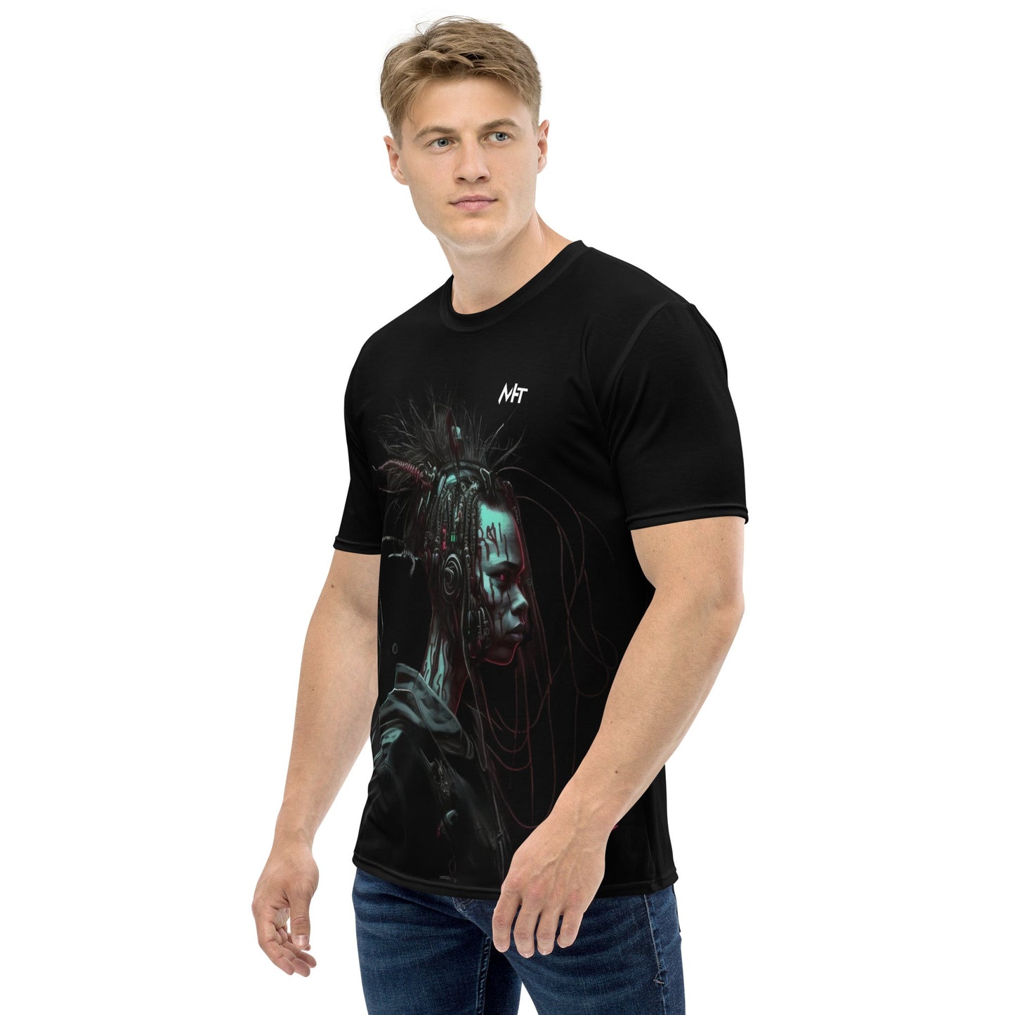 Cyberware assassin v7- Men's t-shirt by DarkByteGear