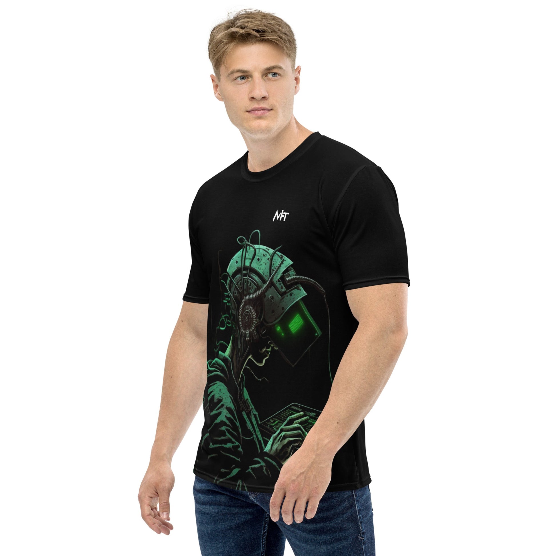 Cyberware assassin v8 - Men's t-shirt by DarkByteGear