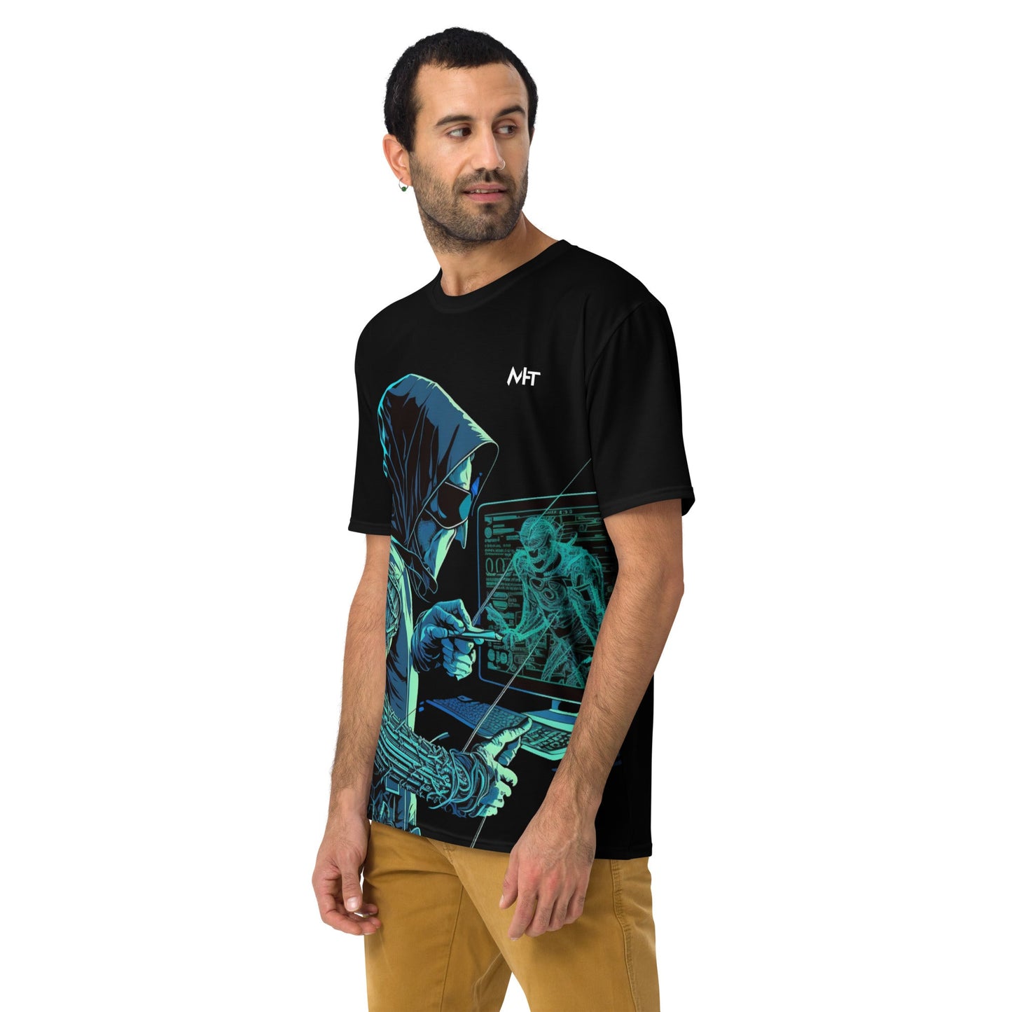 CyberWare Assassin - Men's t-shirt by DarkByteGear