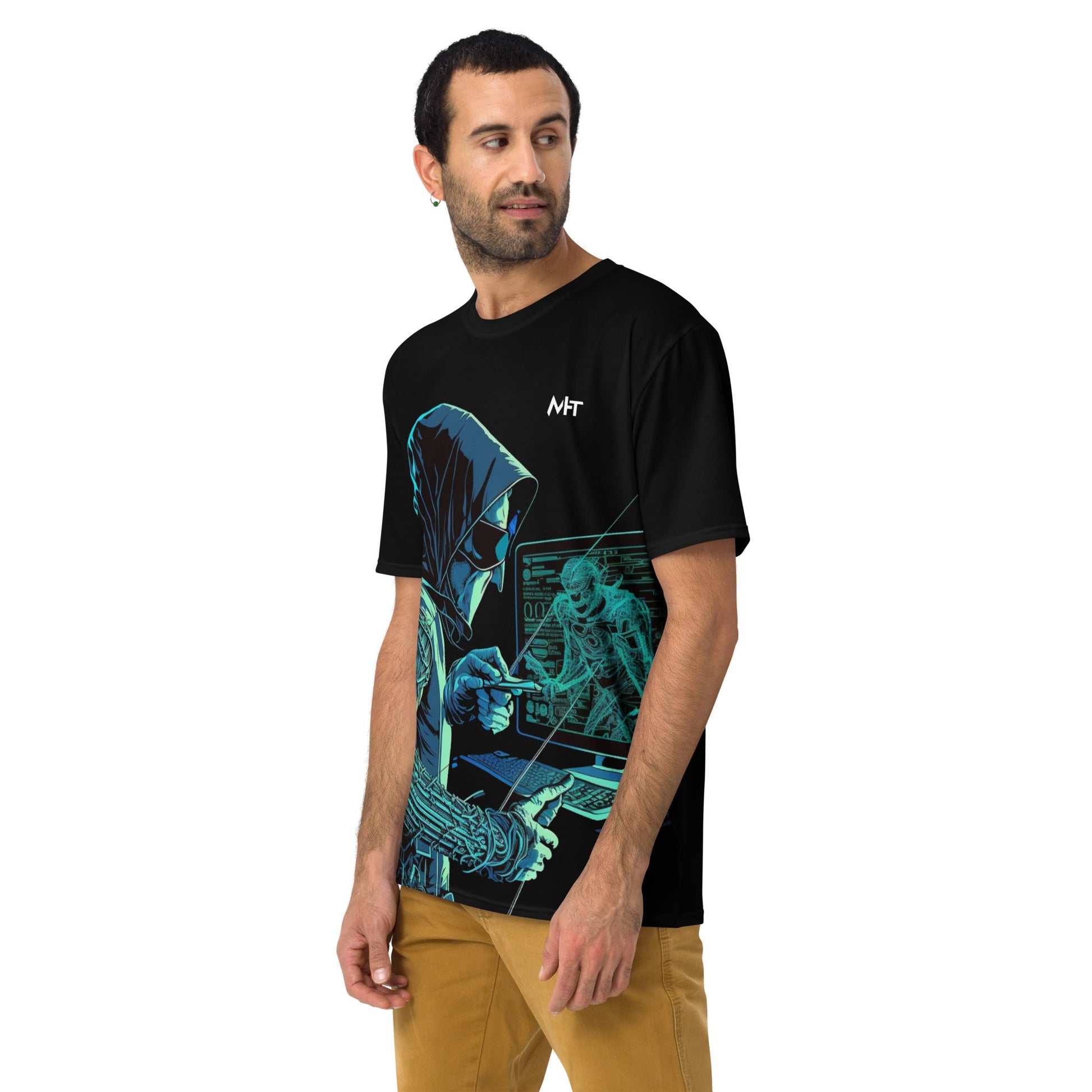 CyberWare Assassin - Men's t-shirt by DarkByteGear