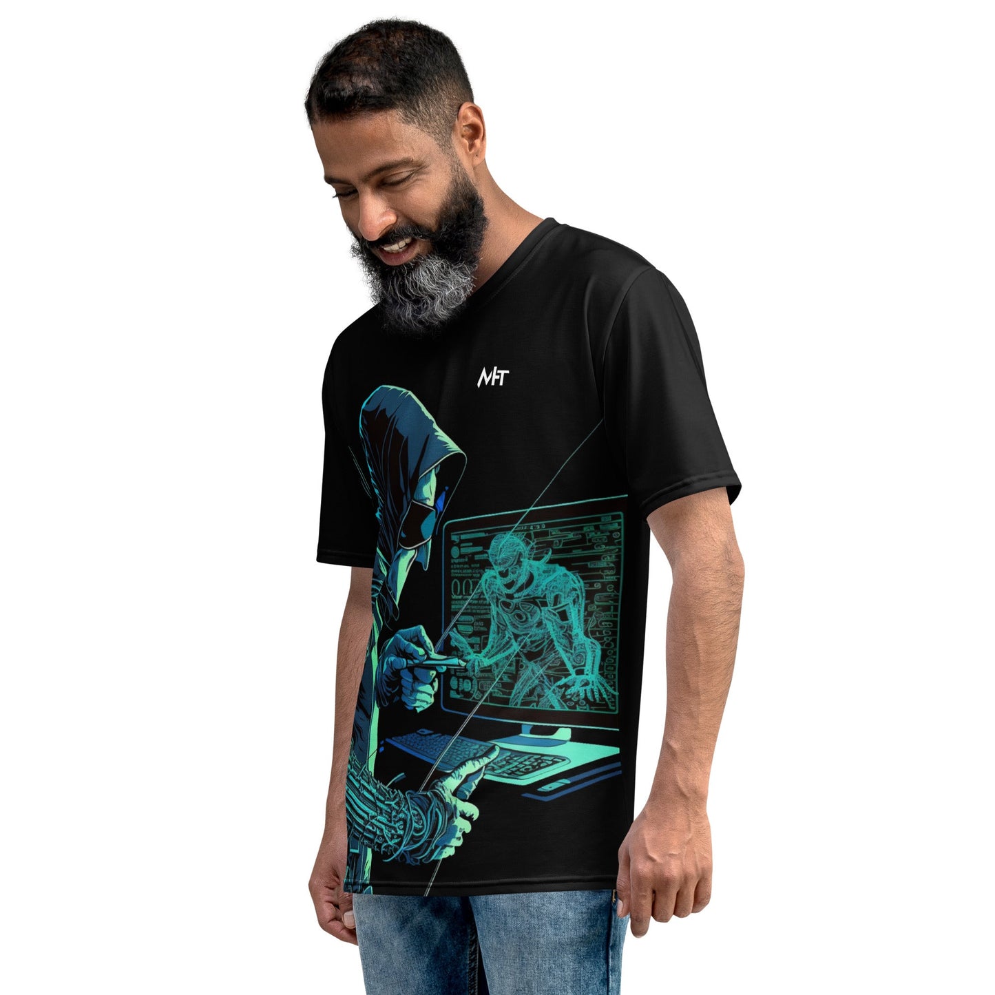 CyberWare Assassin - Men's t-shirt by DarkByteGear