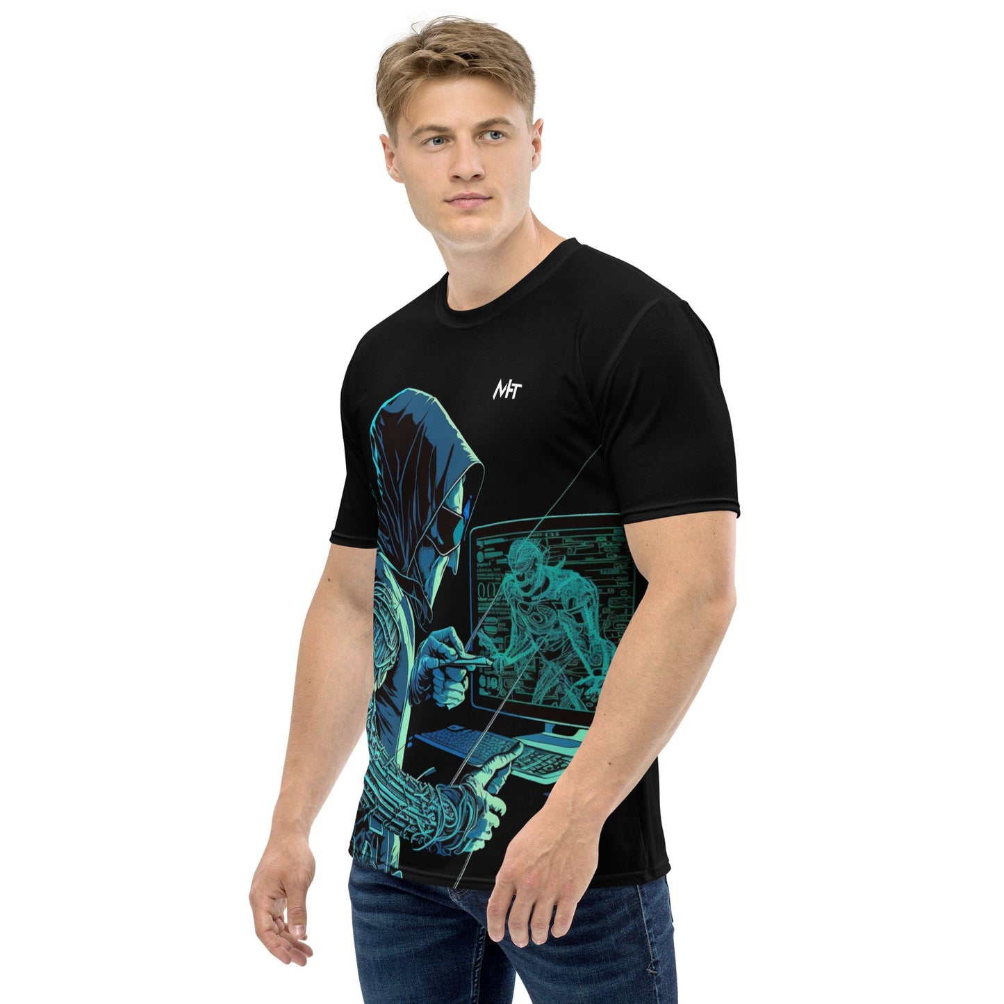 CyberWare Assassin - Men's t-shirt by DarkByteGear