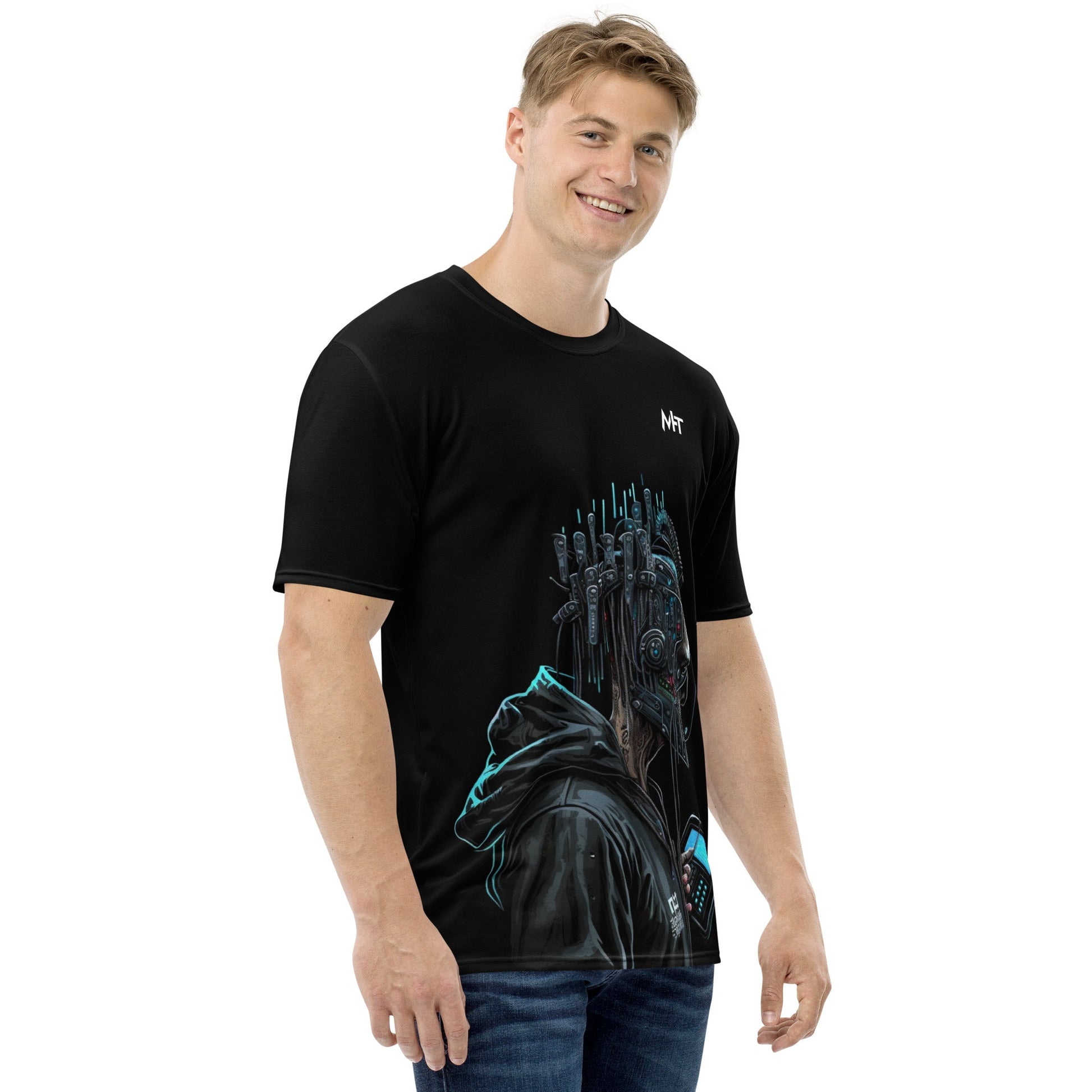 Cyberware assassin v6 - Men's t-shirt by DarkByteGear