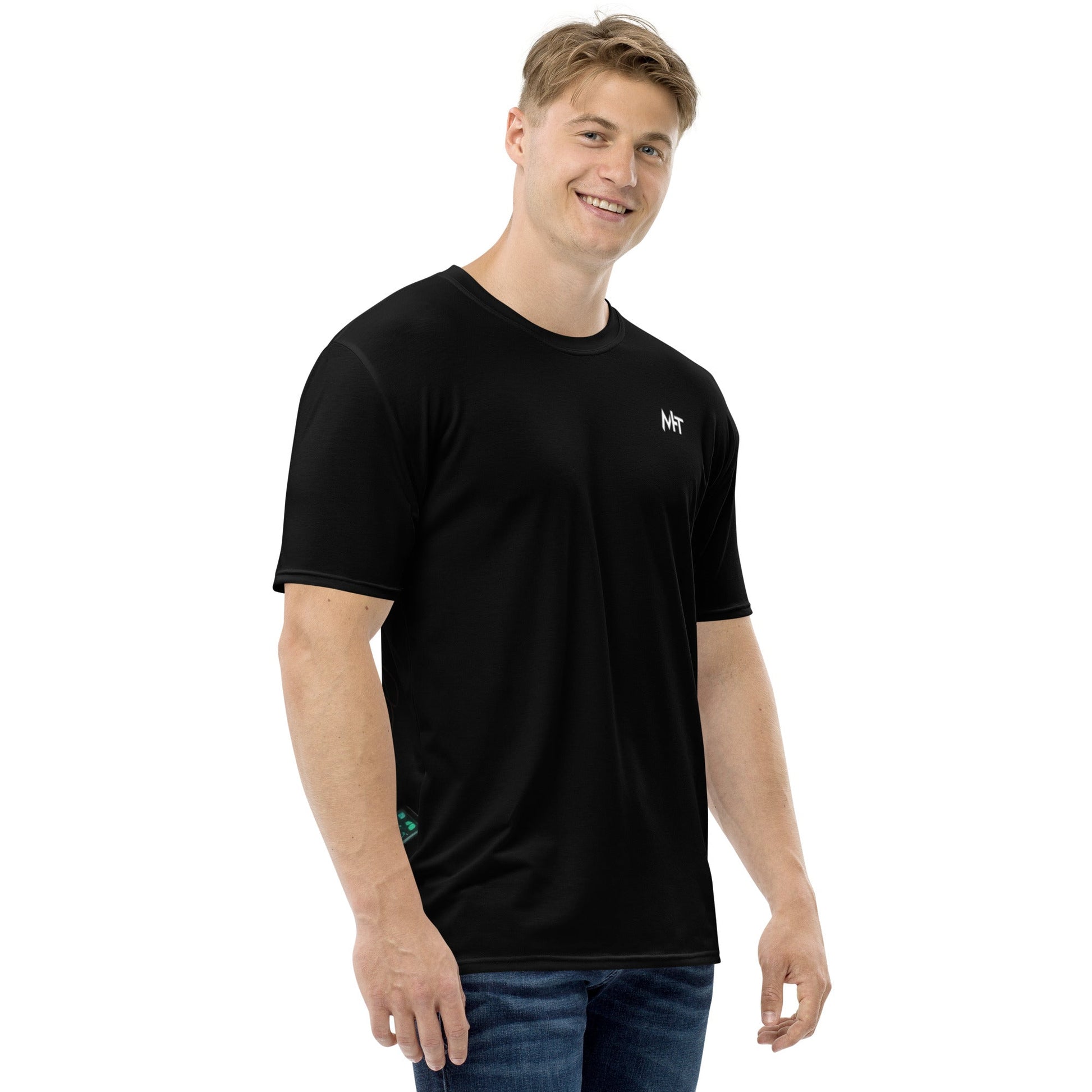 Cyberware assassin v7- Men's t-shirt ( Back Print ) by DarkByteGear