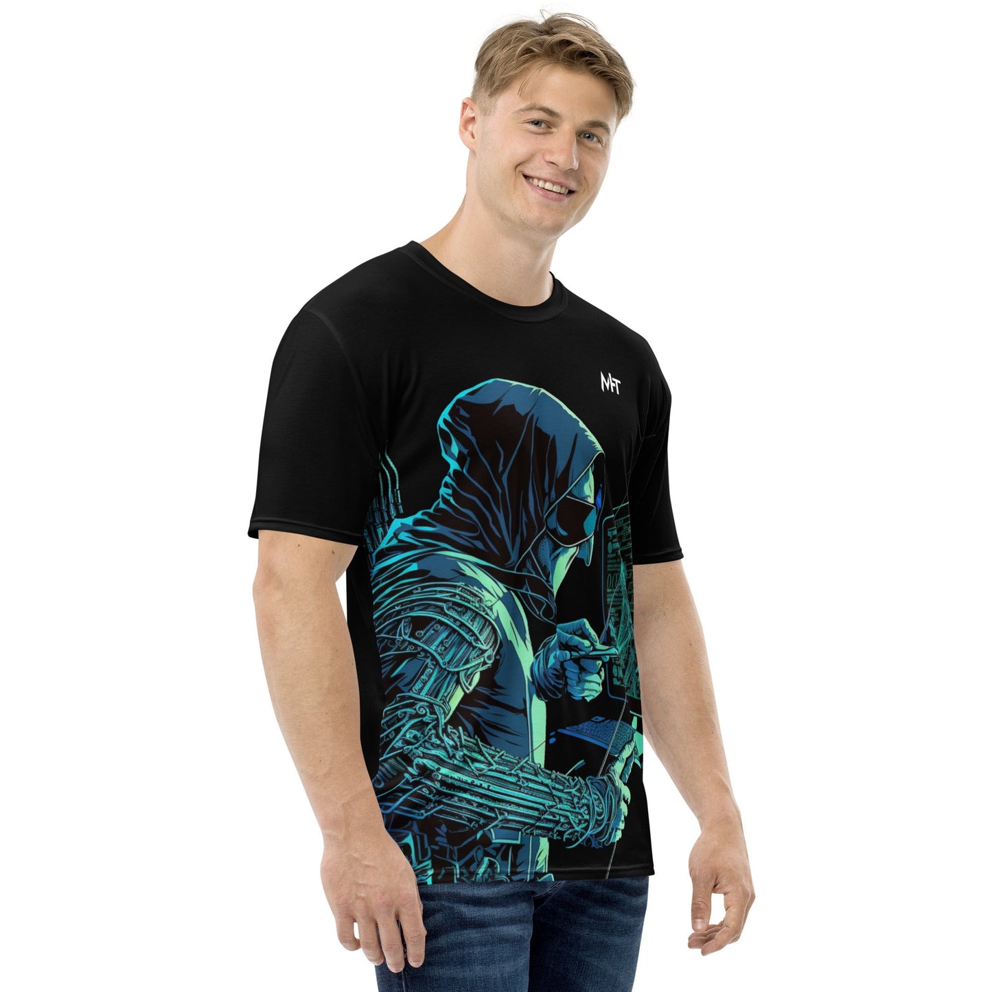 CyberWare Assassin - Men's t-shirt by DarkByteGear